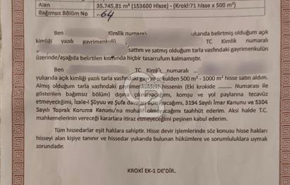 ULAMIŞ'TA 500 m2 ARSA