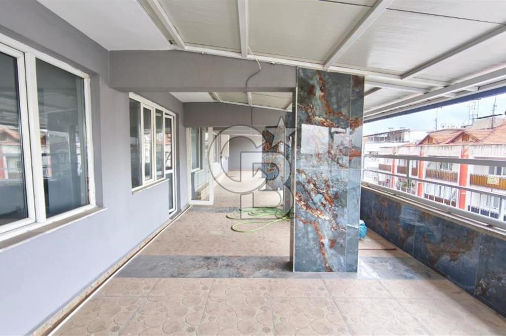 Çaybaşı Caddesi Üzeri Geniş Teraslı Şömineli 3+1 Satılık Daire