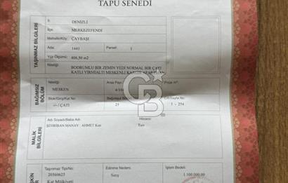 Çaybaşı Caddesi Üzeri Geniş Teraslı Şömineli 3+1 Satılık Daire