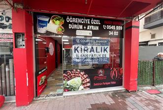 DEMİRCİOĞLU CADDESİNDE İŞLEK CADDE ÜZERİNDE KİRALIK DÜKKAN