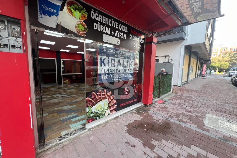 DEMİRCİOĞLU CADDESİNDE İŞLEK CADDE ÜZERİNDE KİRALIK DÜKKAN