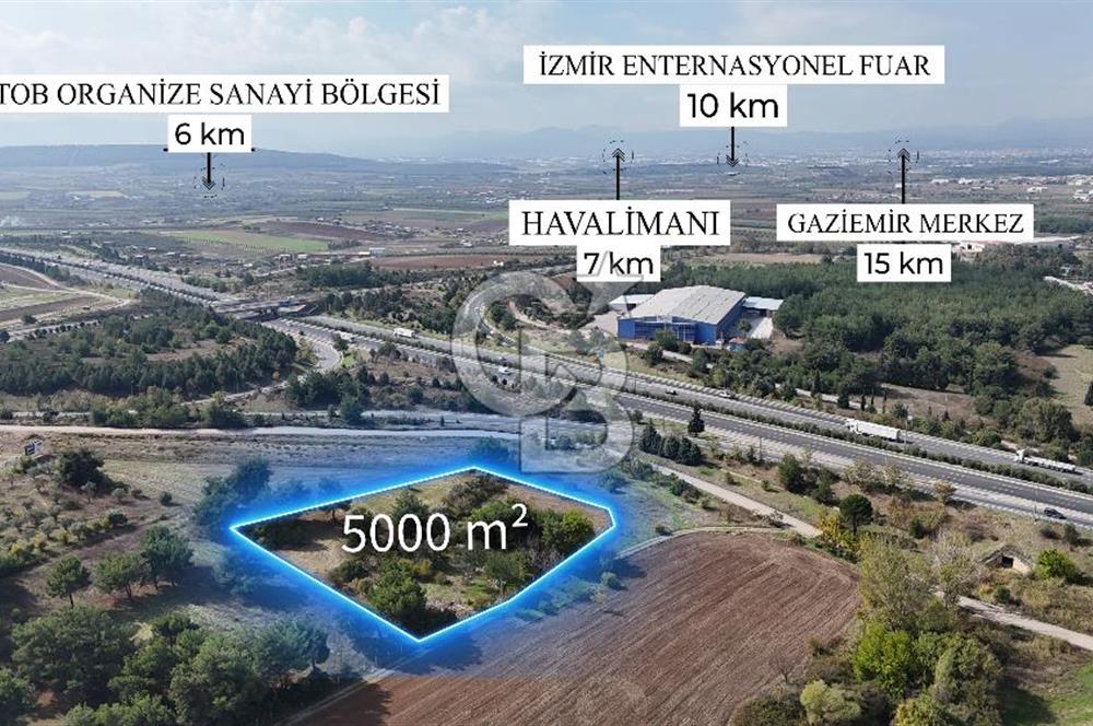 Menderes Satılık Resmi Depo İmarlı Arsa