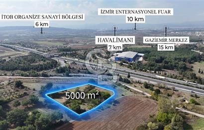Menderes Satılık Resmi Depo İmarlı Arsa