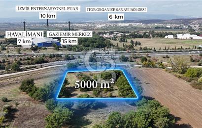 Menderes Satılık Resmi Depo İmarlı Arsa