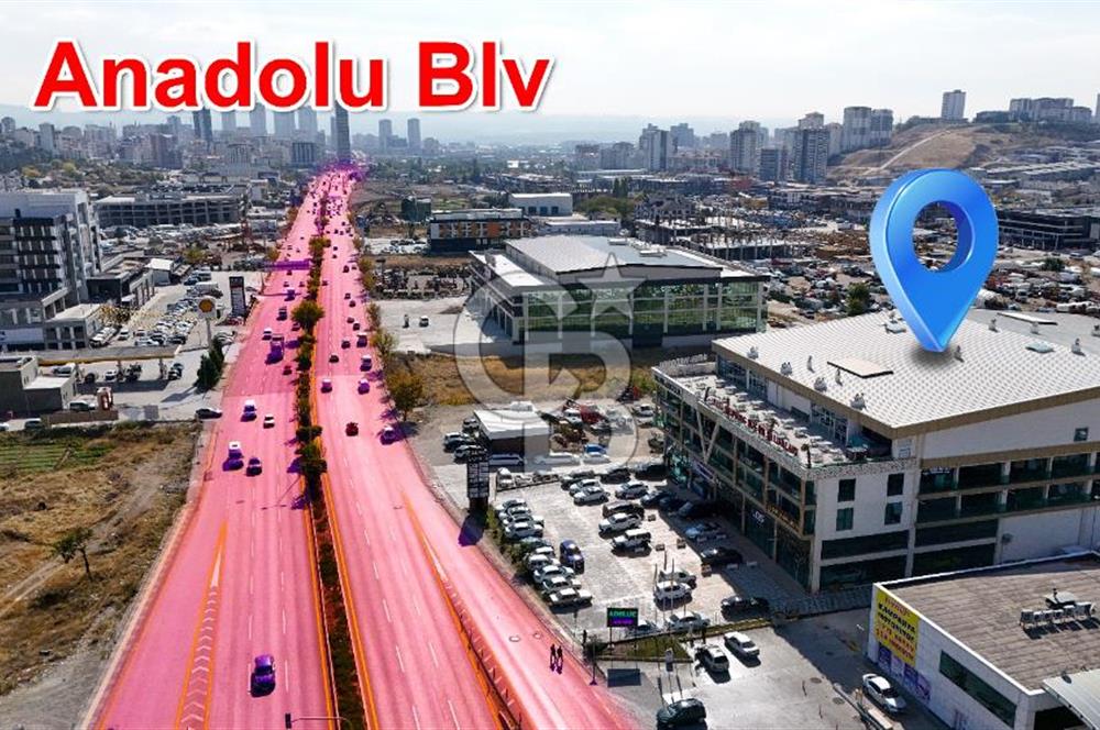 İVEDİK ANADOLU BULVARI ÜSTÜ BULVAR ANATOLİA'DA 1+0 SATILIK OFİS
