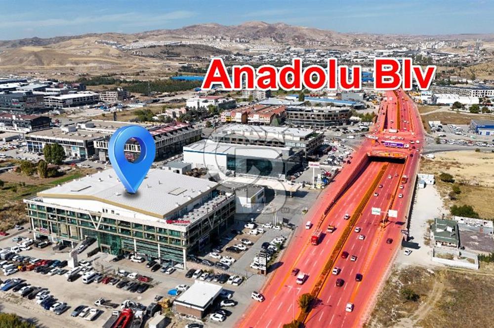 İVEDİK ANADOLU BULVARI ÜSTÜ BULVAR ANATOLİA'DA 1+0 SATILIK OFİS