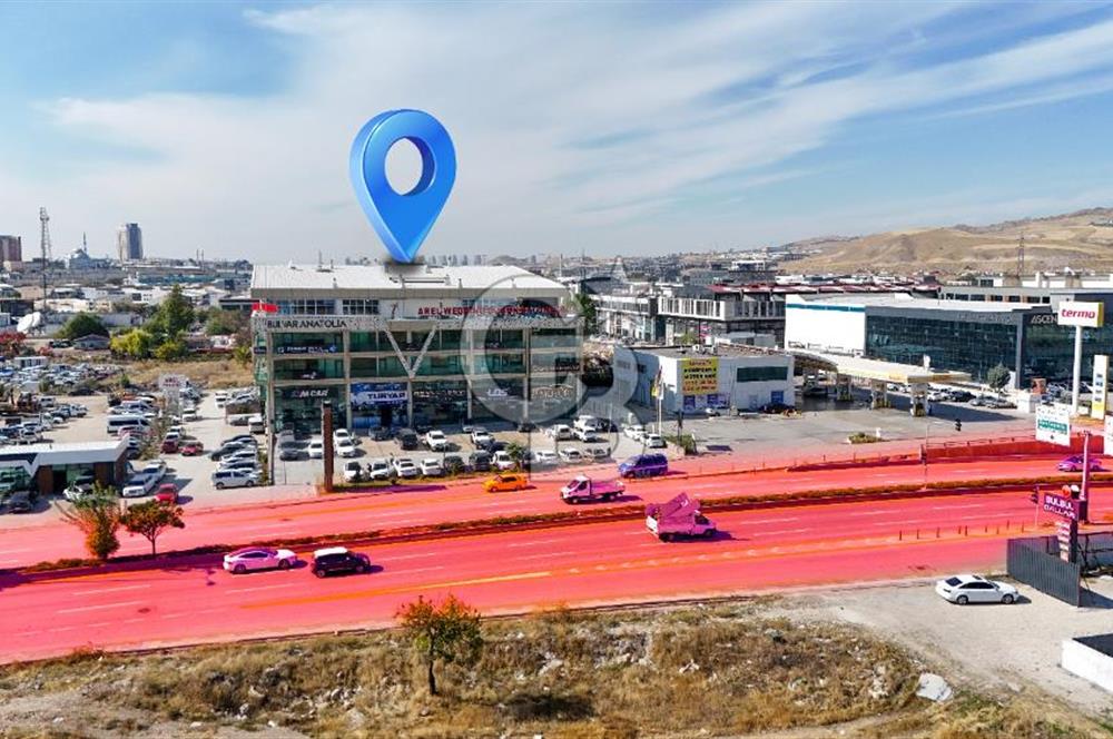 İVEDİK ANADOLU BULVARI ÜSTÜ BULVAR ANATOLİA'DA 1+0 SATILIK OFİS