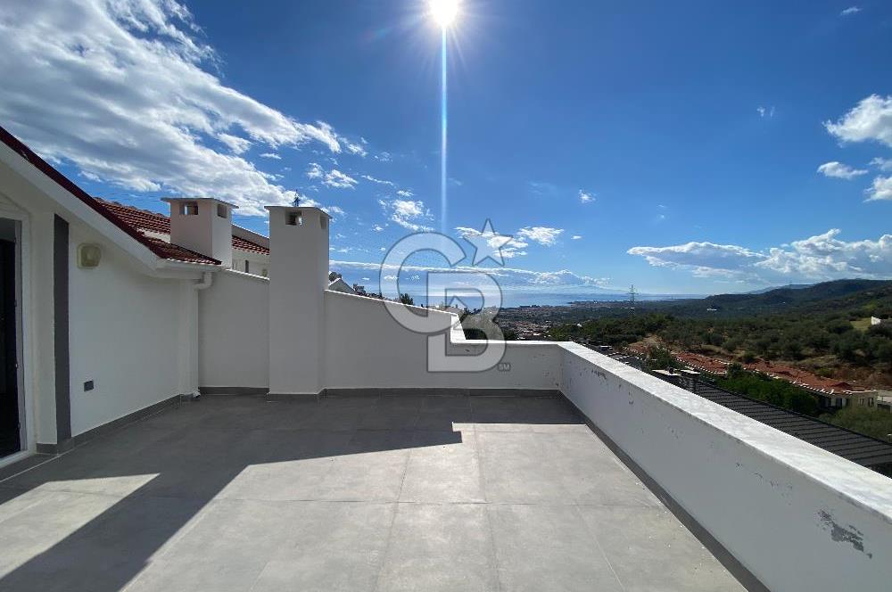 ALTINOLUK'TA DENİZ VE DOĞA MANZARALI SATILIK 3+1 DUBLEKS DAİRE