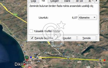 NEF DİKİLİ PROJESİNDEN FIRSAT ARSA