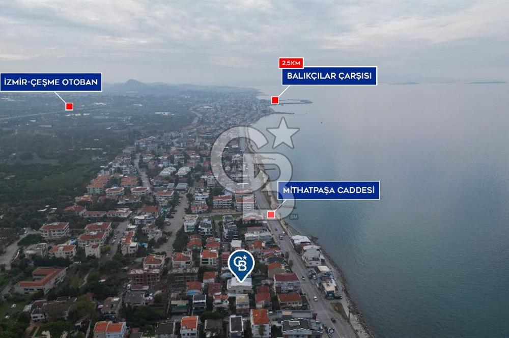 CB YALI'DAN MALTEPE'DE DENİZE 50 M MESAFEDE 2+1 DAİRE
