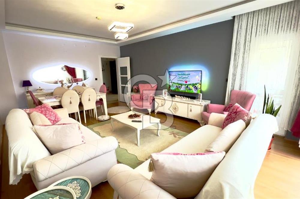 RUŞEN PARK EVLERİ'NDE ÇİFT CEPHELİ 3+1 SATILIK DAİRE