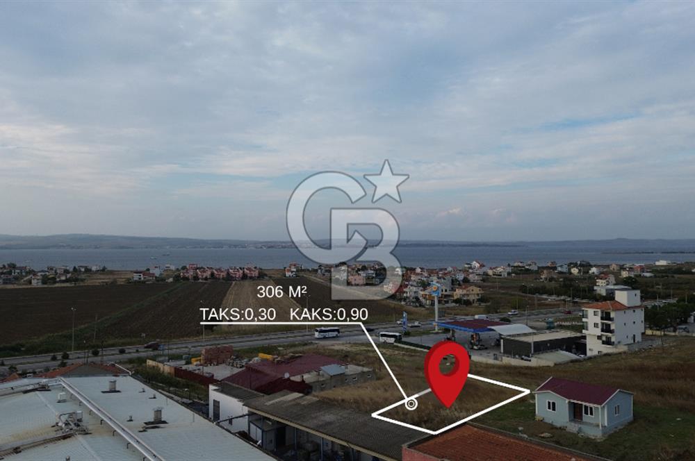 LAPSEKİ ÇARDAK BOĞAZ VE KÖPRÜ MANZARALI SATILIK ARSA