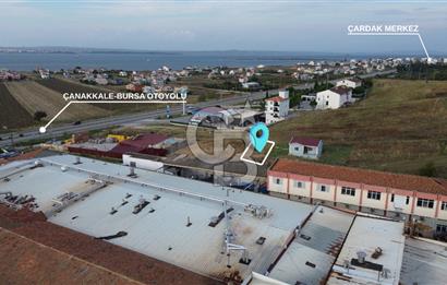 LAPSEKİ ÇARDAK BOĞAZ VE KÖPRÜ MANZARALI SATILIK ARSA