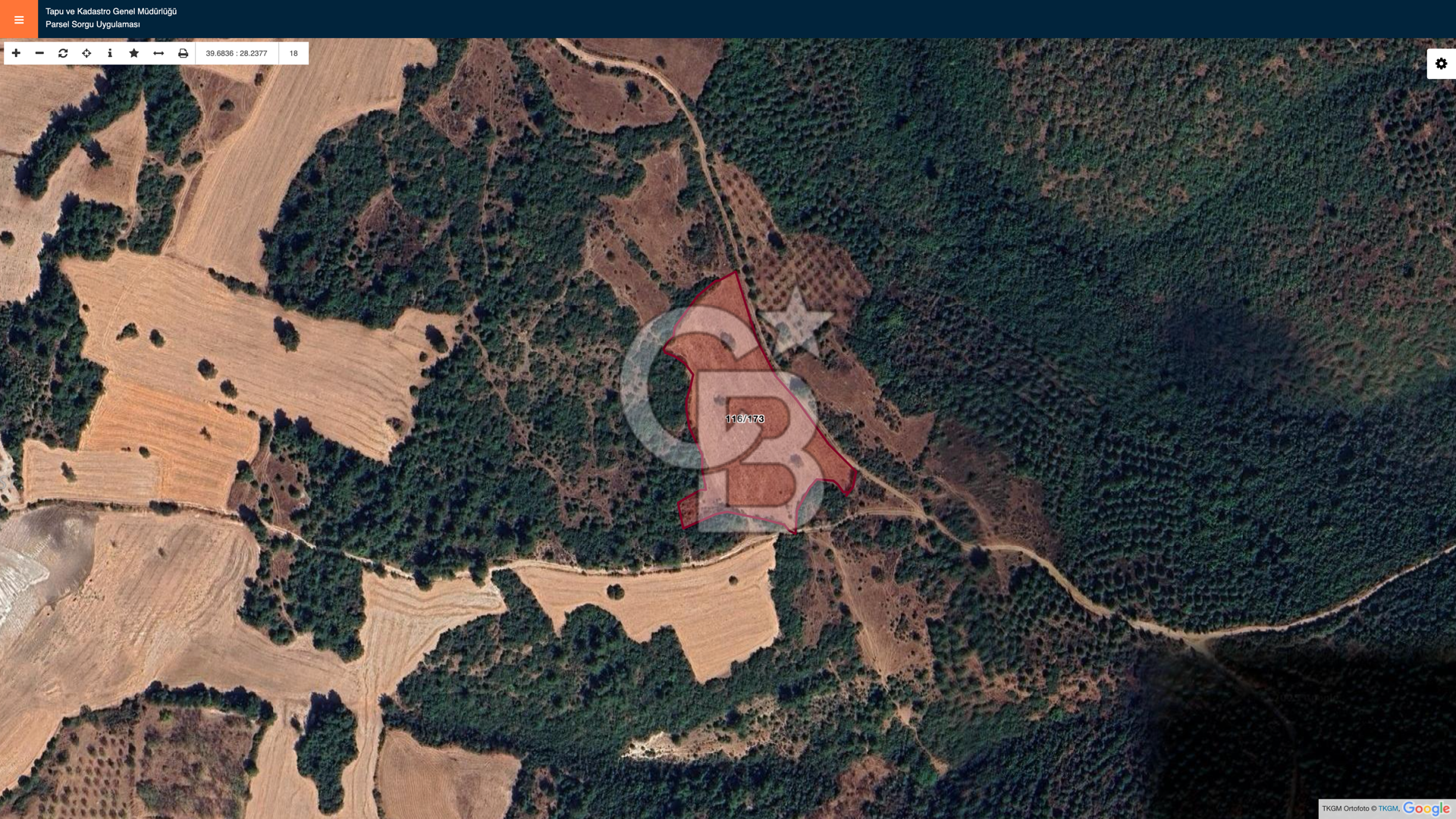 CB CLASS KEPSUT AKÇAKÖY KADASTRO YOLLU SATILIK 9 DÖNÜM TARLA