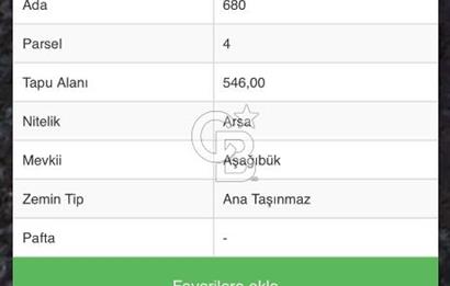 ÇANDARLI KÖRFEZİNE KARŞI İMARLI VİLLA ARSASI