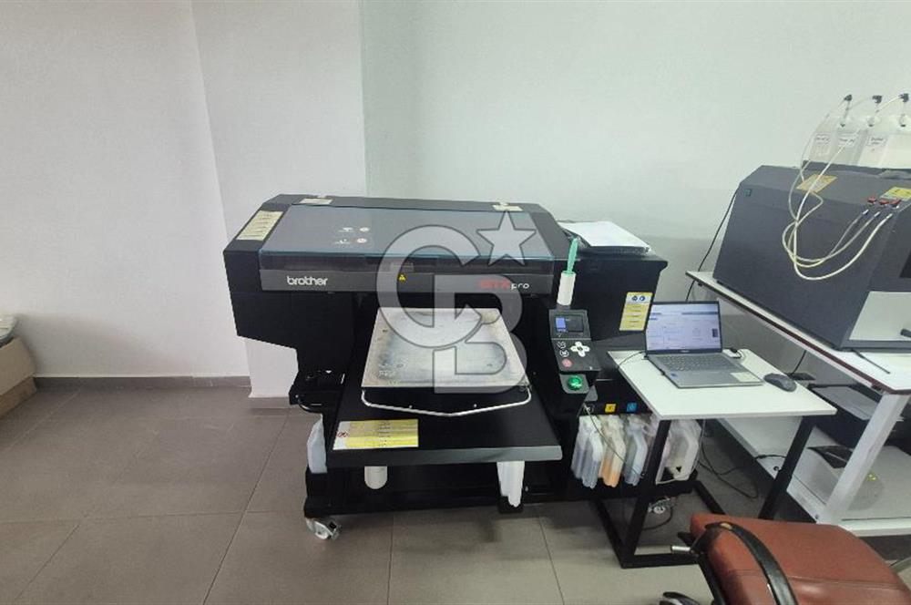 İZMİT TÜYSÜZLER'DE FAAL DURUMDA DEVREN KİRALIK BASKI ATÖLYESİ