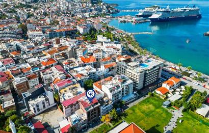 KUŞADASI SAHİLE 70 METRE MESAFEDE EŞYALI KİRALIK 1+1 DAİRE