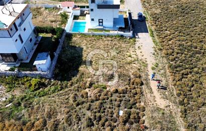 Seferihisar Ulamışta Villa Ruhsatlı Projesi Çizilmiş Arsa