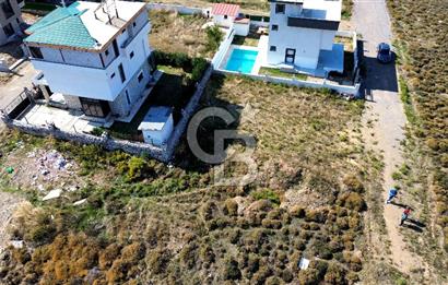 Seferihisar Ulamışta Villa Ruhsatlı Projesi Çizilmiş Arsa