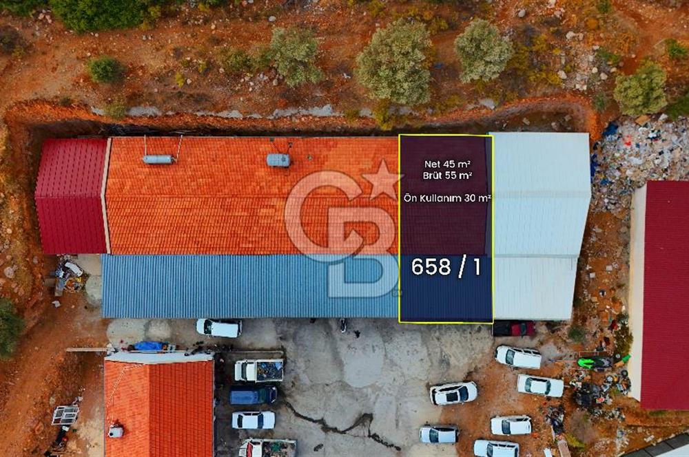 Datça Kargı Deresi Yeni Sanayi'de Satılık Köşe Dükkan Avantajı