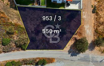 Datça Burgaz'da Satılık 550 m² İmarlı Arsa - Köşe Parsel