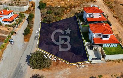Datça Burgaz'da Satılık 550 m² İmarlı Arsa - Köşe Parsel