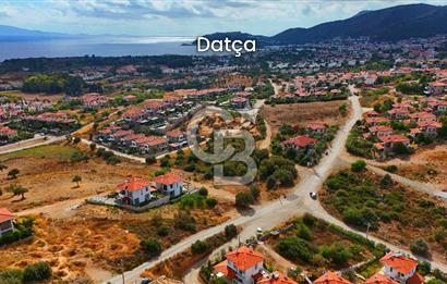 Datça Burgaz'da Satılık 550 m² İmarlı Arsa - Köşe Parsel