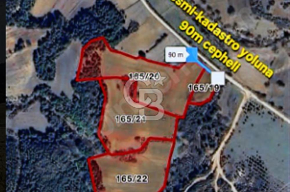 ÇANAKKALE/LAPSEKİ/ADATEPE'DE DENİZE 6KM.85 DÖNÜM MUHTEŞEM ARAZİ.