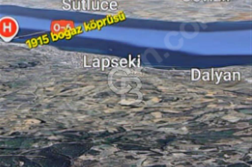 ÇANAKKALE/LAPSEKİ/ADATEPE'DE DENİZE 6KM.85 DÖNÜM MUHTEŞEM ARAZİ.