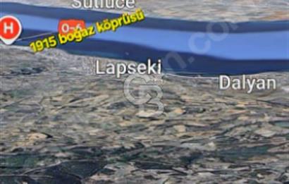 ÇANAKKALE/LAPSEKİ/ADATEPE'DE DENİZE 6KM.85 DÖNÜM MUHTEŞEM ARAZİ.