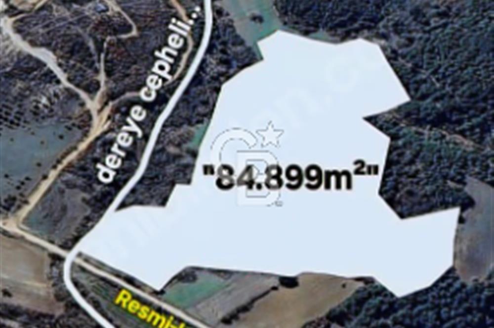 ÇANAKKALE/LAPSEKİ/ADATEPE'DE DENİZE 6KM.85 DÖNÜM MUHTEŞEM ARAZİ.