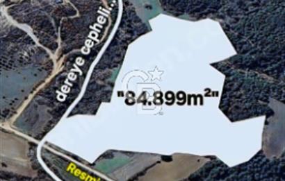 ÇANAKKALE/LAPSEKİ/ADATEPE'DE DENİZE 6KM.85 DÖNÜM MUHTEŞEM ARAZİ.
