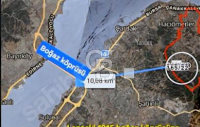 ÇANAKKALE/LAPSEKİ/ADATEPE'DE DENİZE 6KM.85 DÖNÜM MUHTEŞEM ARAZİ.