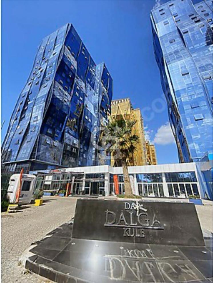 DAP DALGA KULE, DENİZ MANZARALI, EŞYALI, BÜYÜK TİP, YÜKSEK KAT, 1+0 KİRALIK RESİDENCE