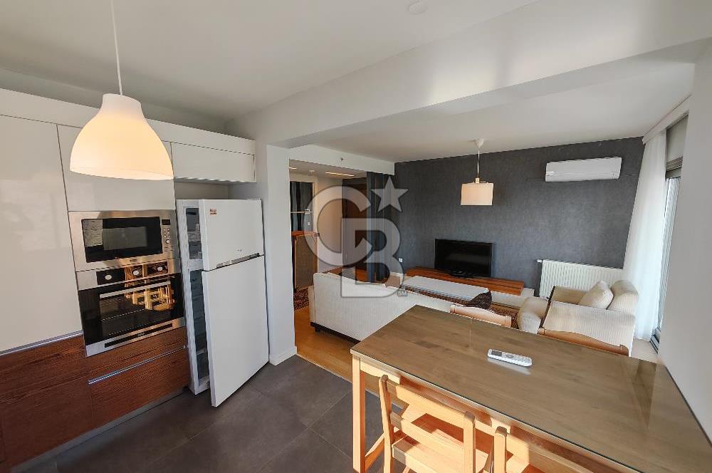 Karşıyaka 360 Sitesi Eşyalı Kiralık 1+1 Daire 14. Kat