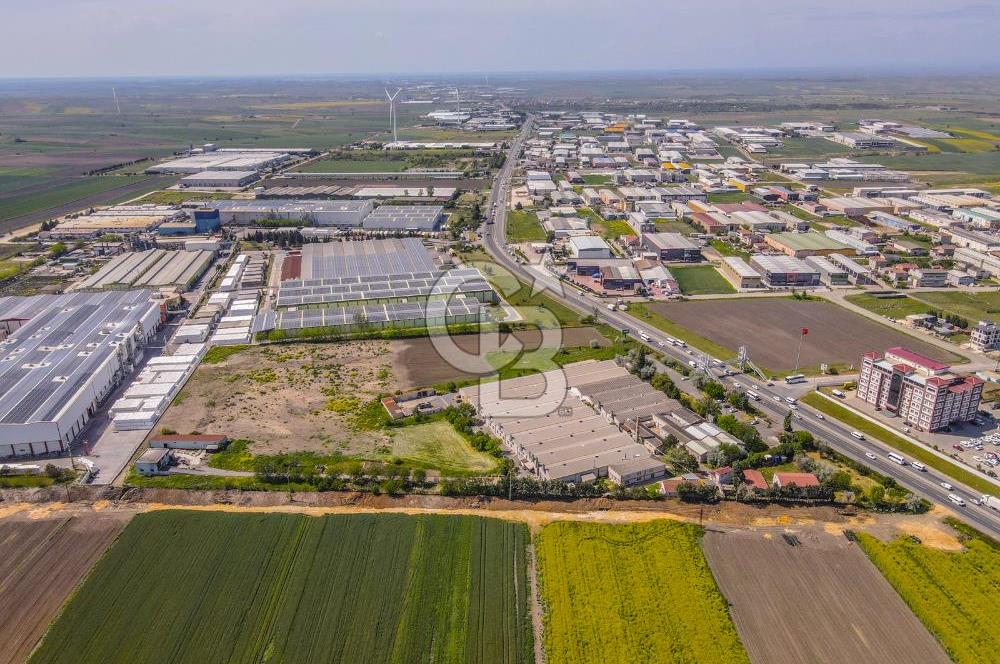 ERGENE OSB E-5 CEPHELİ 65.000 M2 SANAYİ ARSASI 15.000 M2 FABRİKA