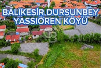 Balıkesir/Dursunbey "Yassıören'de"2644m2 köy dibinde süper arazi