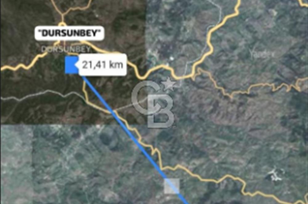 Balıkesir/Dursunbey "Yassıören'de"2644m2 köy dibinde süper arazi