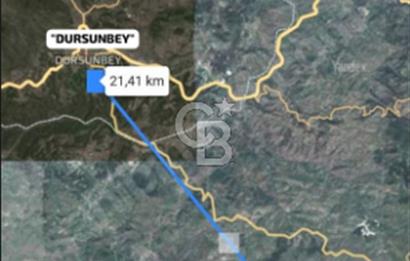 Balıkesir/Dursunbey "Yassıören'de"2644m2 köy dibinde süper arazi
