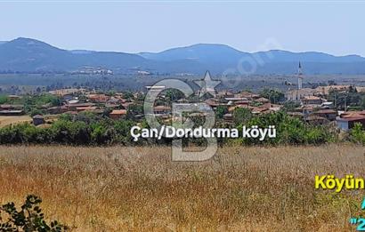 LAPSEKİ KÖPRÜ GÜZERGAHI"DONDURMA KÖYÜ'NDE"25 DÖNÜM SÜPER ARAZİ.