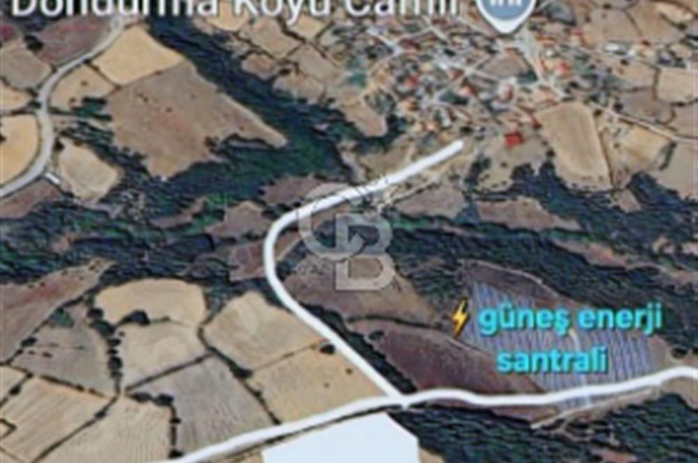 LAPSEKİ KÖPRÜ GÜZERGAHI"DONDURMA KÖYÜ'NDE"25 DÖNÜM SÜPER ARAZİ.