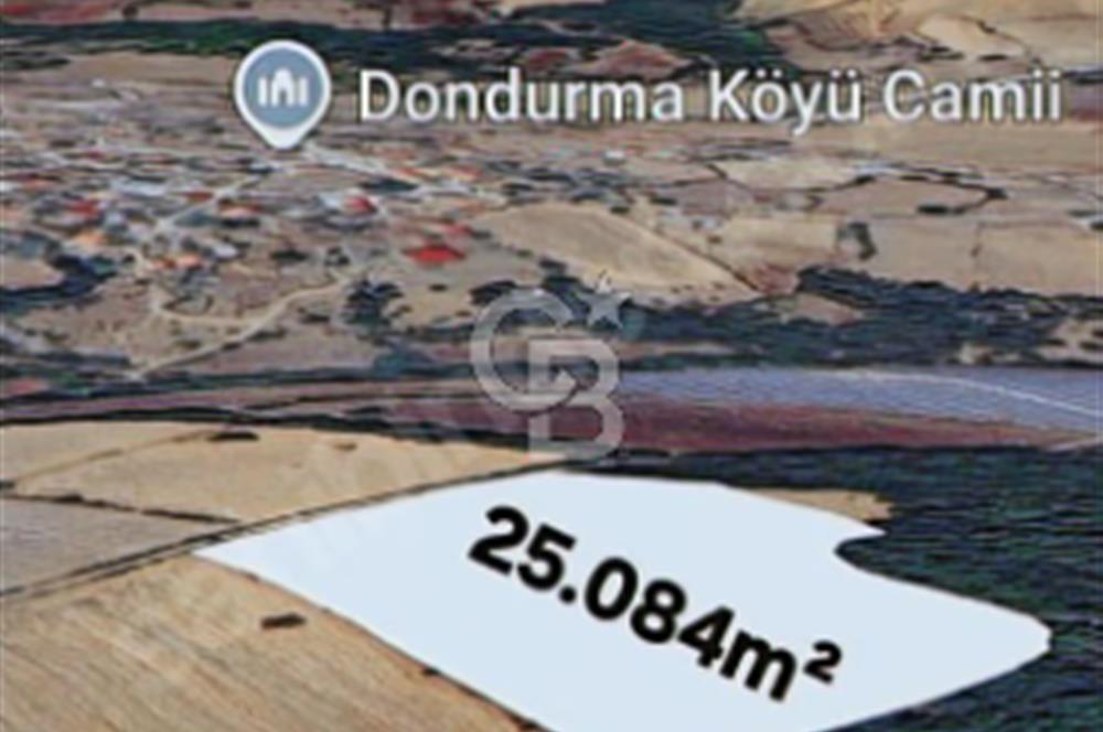 LAPSEKİ KÖPRÜ GÜZERGAHI"DONDURMA KÖYÜ'NDE"25 DÖNÜM SÜPER ARAZİ.
