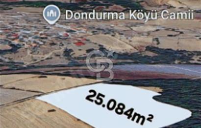 LAPSEKİ KÖPRÜ GÜZERGAHI"DONDURMA KÖYÜ'NDE"25 DÖNÜM SÜPER ARAZİ.