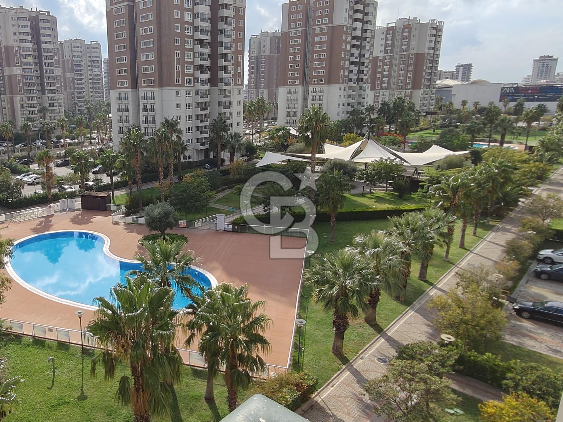 MAVİŞEHİR SOYAK B BÖLGESİNDE 2+1 HAVUZ CEPHE KİRALIK DAİRE