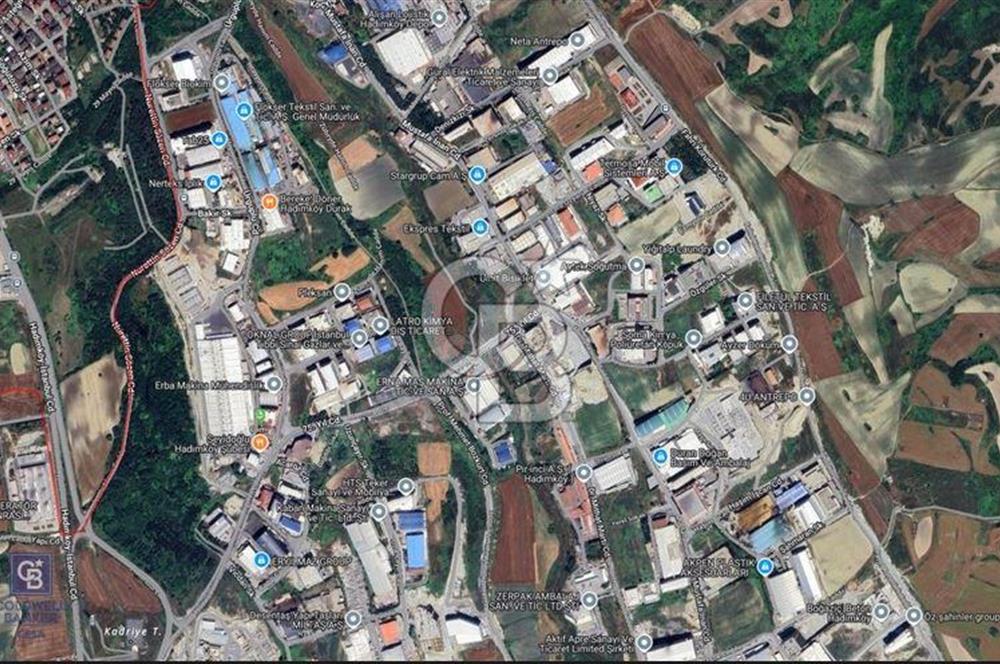 ARNAVUTKÖY HADIMKÖY SANAYİ İMARLI 1.5 EMSAL KOTLU KÖŞE ARSA