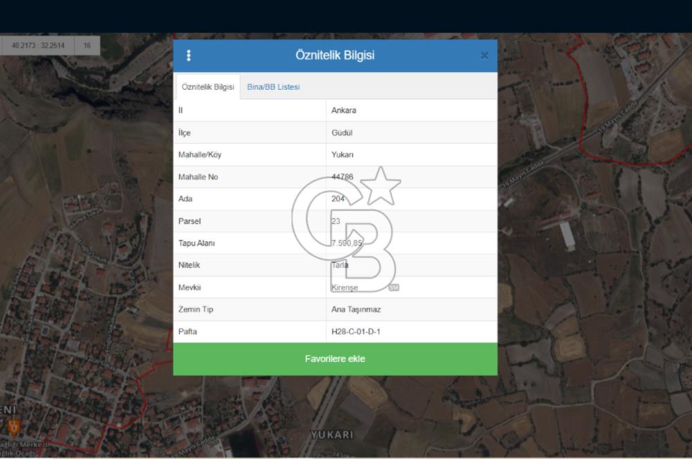 GÜDÜL İMAR SINIRINA YAKIN SATILIK TARLA