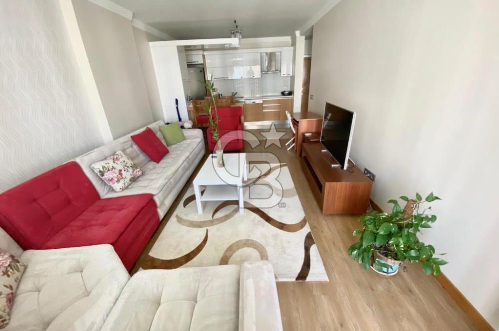 İZMİR Mavişehir MODERN 1'de HAVUZ CEPHE 1+1 EŞYALI KİRALIK DAİRE