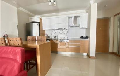İZMİR Mavişehir MODERN 1'de HAVUZ CEPHE 1+1 EŞYALI KİRALIK DAİRE