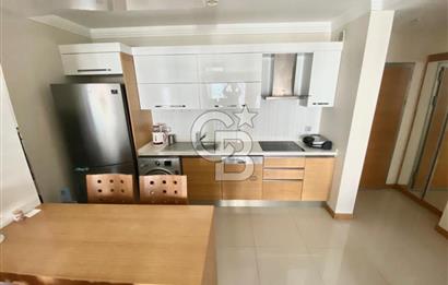 İZMİR Mavişehir MODERN 1'de HAVUZ CEPHE 1+1 EŞYALI KİRALIK DAİRE
