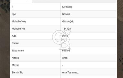 GÜNDOĞDU MAHALLESİ'NİN EN KIYMETLİ PARSELİ /SOSYAL ALAN BİTİŞİĞİ